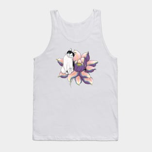 Lotus Cat Tank Top